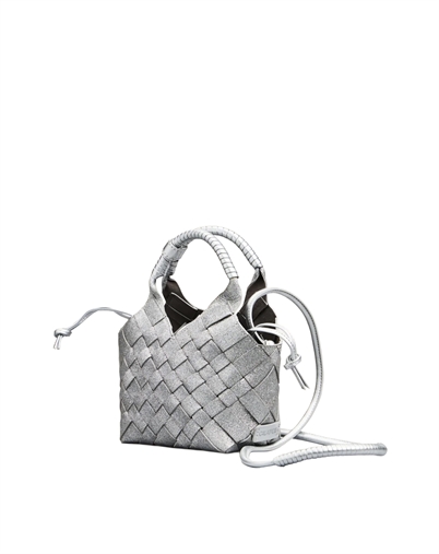 Cala Jade - Misu Mini Crossbody Taske - Sparkling Silver